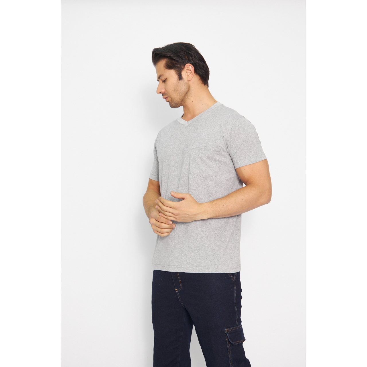 1738145685_T-shirt-V-Yaka-Kisakol-100-Pamuk-Cepli-Gri.jpg