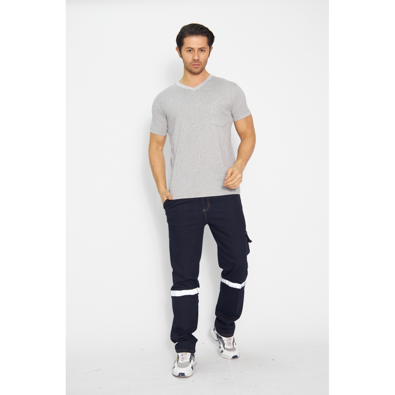1738145690_T-shirt-V-Yaka-Kisakol-100-Pamuk-Cepli-Gri.jpg