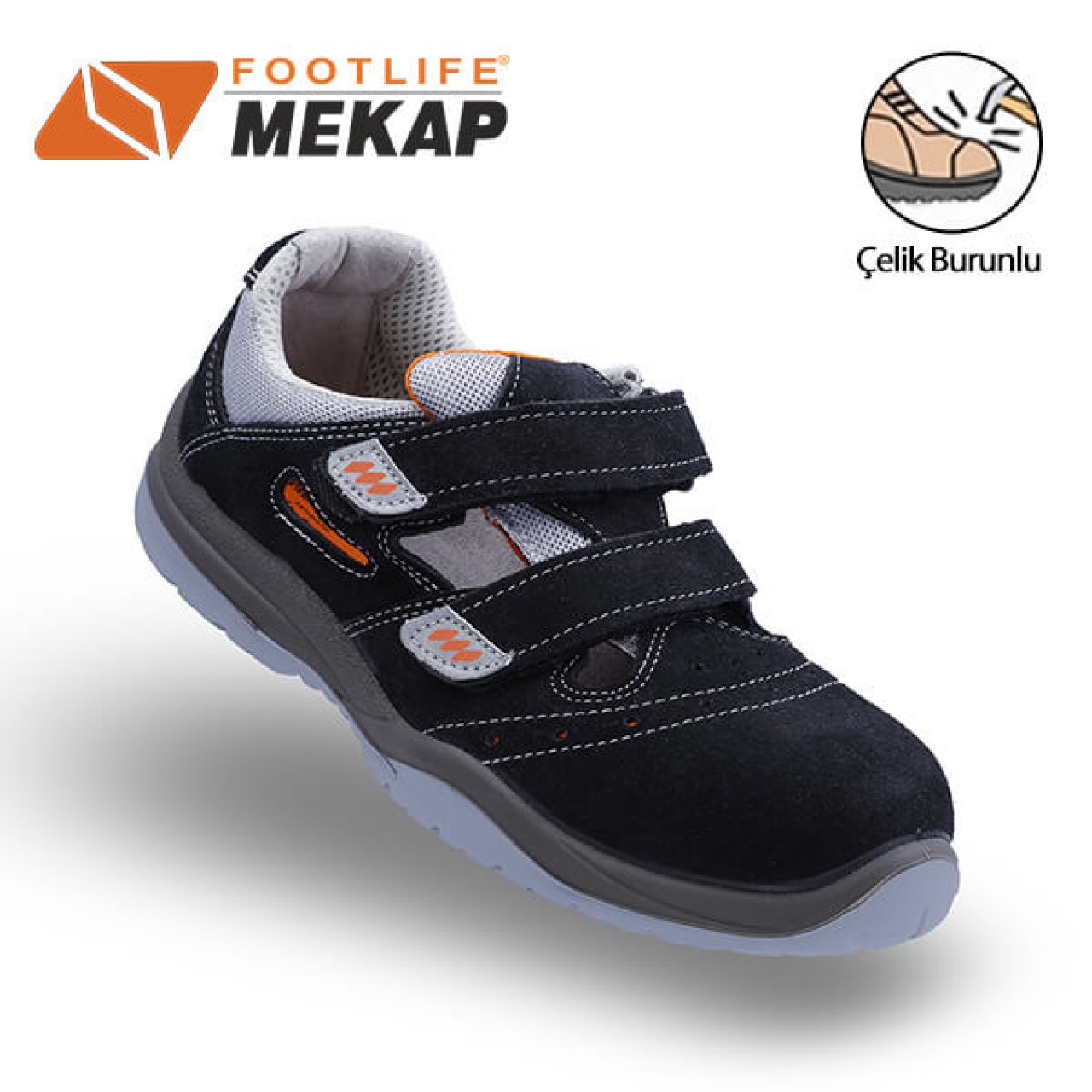 Mekap Bermuda RMK-50 Siyah Süet S1