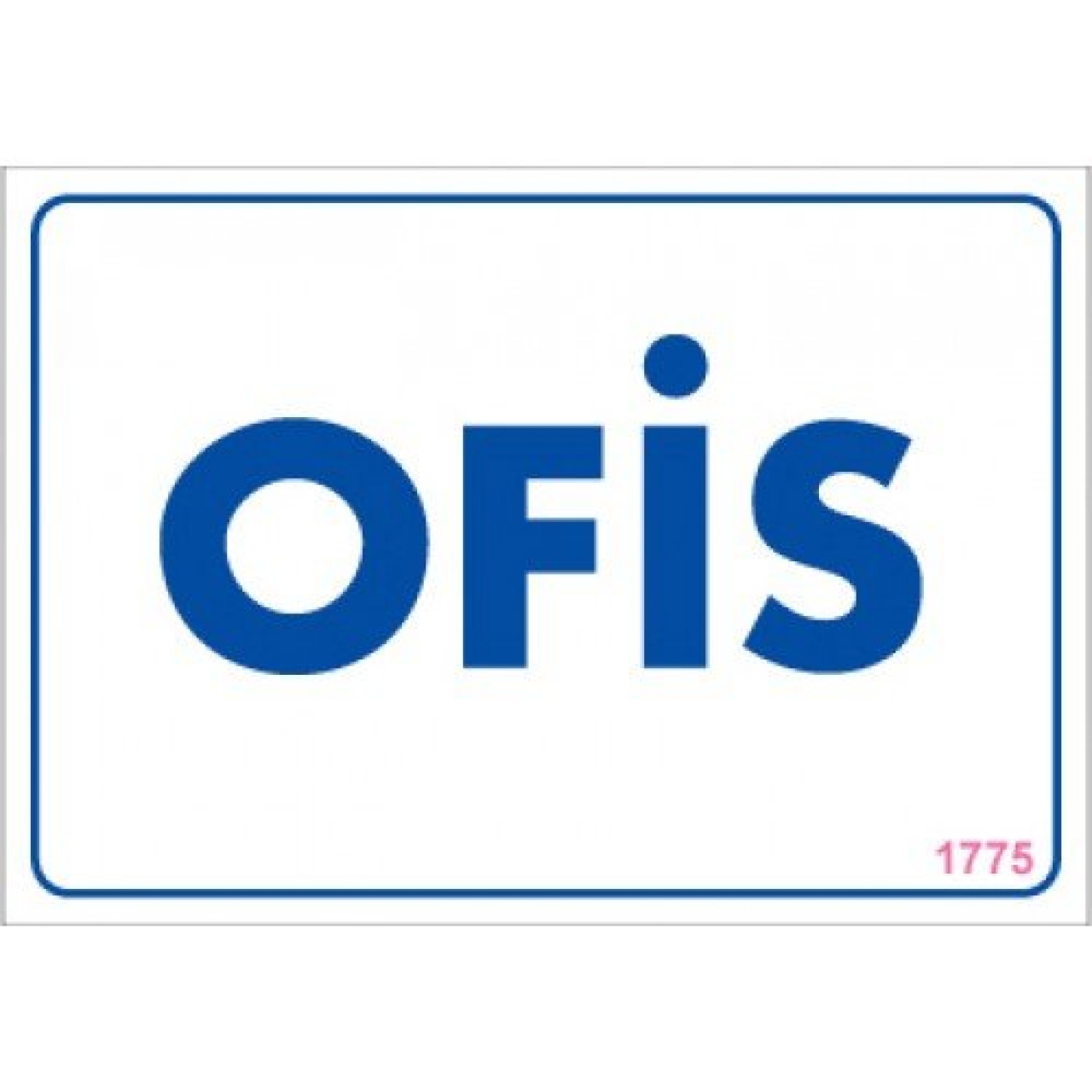Pvc Levha "Ofis" 17,5*25 cm